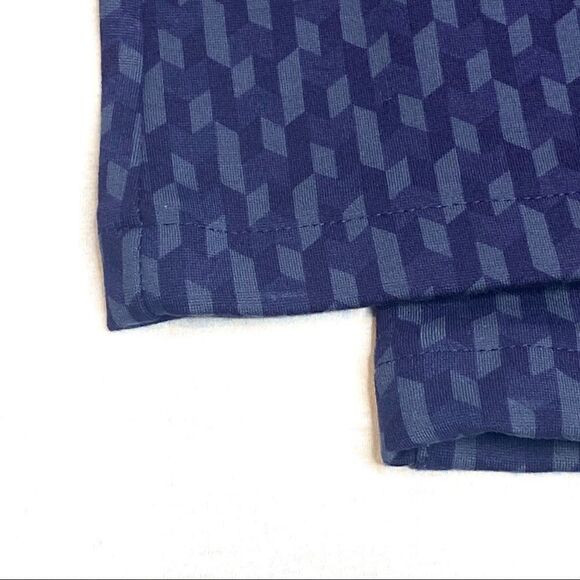 Betabrand blue print bootcut yoga dress pants size MP - Picture 16 of 16